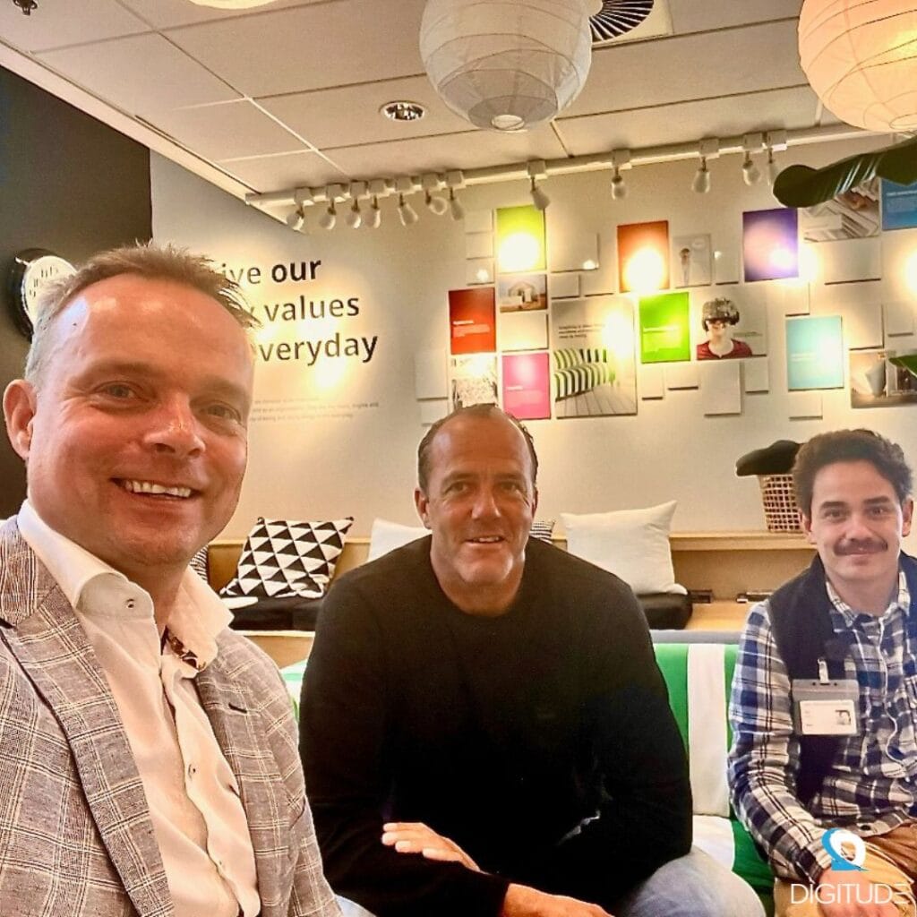 IKEA International Sales Team & Remco de Bruijn (Digitude Panama) at IKEA HQ in Delft